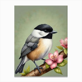 Chickadee 1 Canvas Print