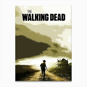 the Walking Dead movie 3 Canvas Print
