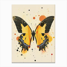 Yellow Butterfly 2 Canvas Print