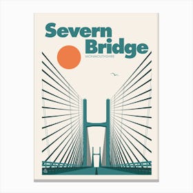 Severn Bridge, Monmouthshire Canvas Print