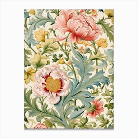 Floral Wallpaper 65 Canvas Print