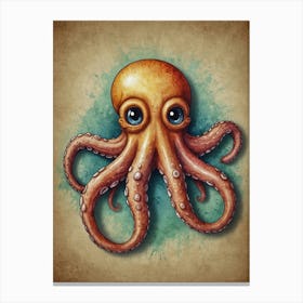 Octopus 38 Canvas Print