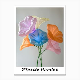 Dreamy Inflatable Flowers Poster Morning Glory 3 Canvas Print