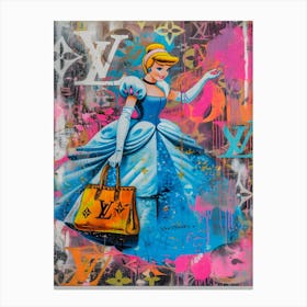 Cinderella Princess Canvas Print