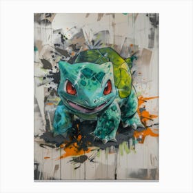 Pokemon Bu;basaur Canvas Print