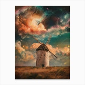 Windmill In The Sky 1 Canvas Print