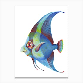 Smelly Fish Weird Creatures Canvas Print
