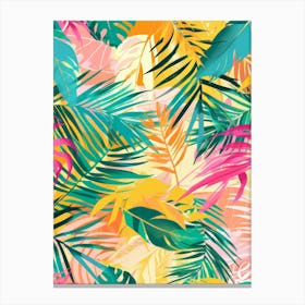 Tropical Leaves 190 Canvas Print