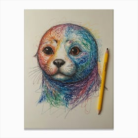 Seal! 3 Canvas Print