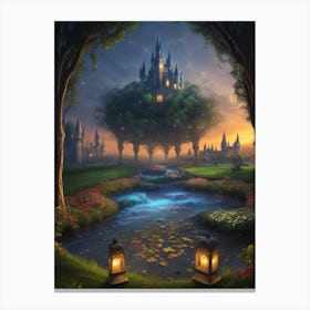 Castle of dreams Canvas Print