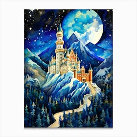 Fairytale Castle Canvas Print