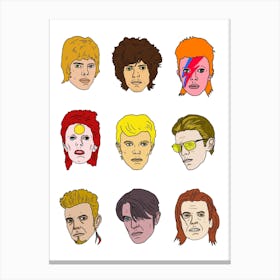 Bowie Canvas Print