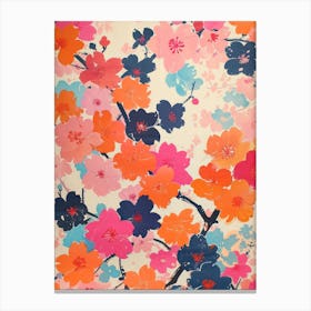 Great Japan Hokusai Japanese Floral 19 Canvas Print