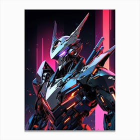 Robot Art Canvas Print