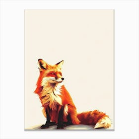 Fox Iphone Wallpaper Canvas Print