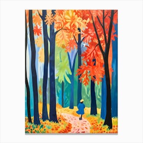 Autumn In The Woods Canvas Print