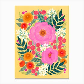 Fy Summerpeony Canvas Print