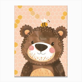 Bee Bear 1 Canvas Print