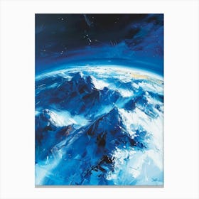 Earth From Space 4 Canvas Print