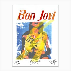 Bon Jovi - Slippery when wet Stampe su tela