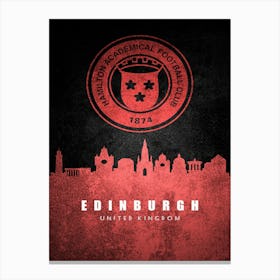 Hamilton Academical Canvas Print