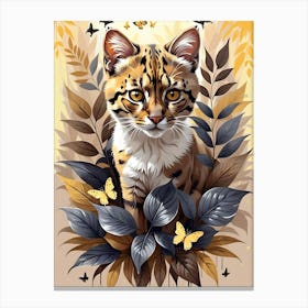 Bengal Cat 1 Canvas Print