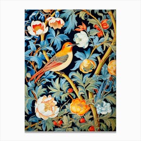 Bird On A Branch Canvas Print