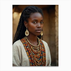 African Woman 3 Canvas Print