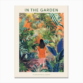 In The Garden Poster Atlanta Botanical Gardens 2 Canvas Print