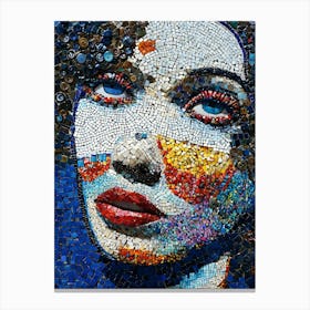 Mosaic Art 3 Canvas Print