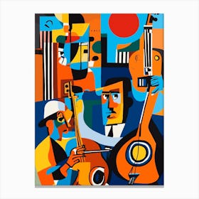 Jazz Musicians art 1 Canvas Print