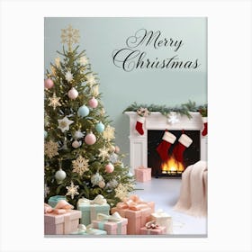 Merry Christmas 13 Canvas Print