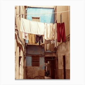 Alleyway In Morocco Canvas Print