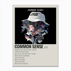 Common Sense 2017 Poster 1 Canvas Print