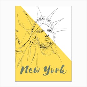 Statue of Liberty New York city USA Canvas Print