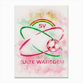 Zulte Waregem 3 Canvas Print