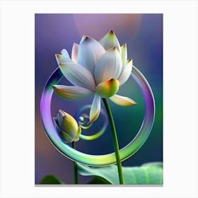 Lotus Flower 104 Canvas Print