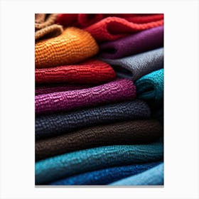 Colorful Cloths Canvas Print