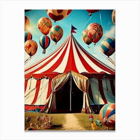 Circus Tent Canvas Print