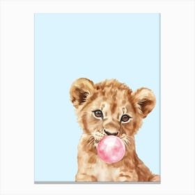 Lion Cub Canvas Print