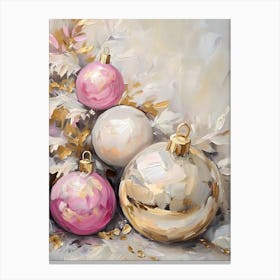 Christmas Ornaments 12 Canvas Print