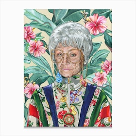 Sophia Golden Girls Canvas Print