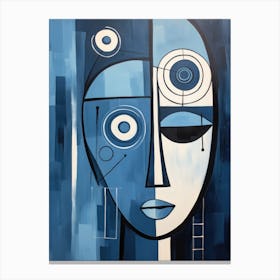 Abstract Face 8 Canvas Print