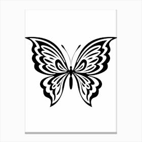 Butterfly Tattoo Design Canvas Print