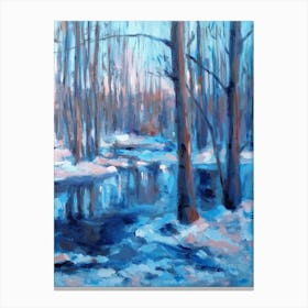 Winter Woodland Canvas Print