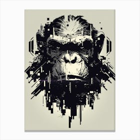 Chimpanzee Canvas Print