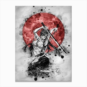 Erza Scarlet Canvas Print