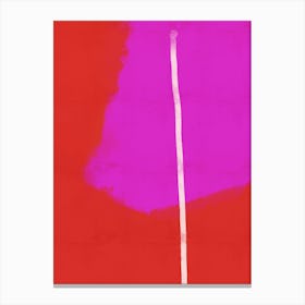Pink Red Canvas Print