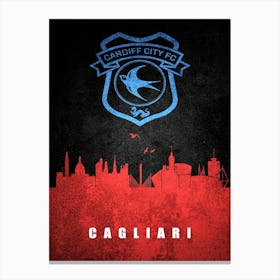 Cardiff City 3 Canvas Print