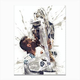 Sergio Ramos Real Madrid Canvas Print